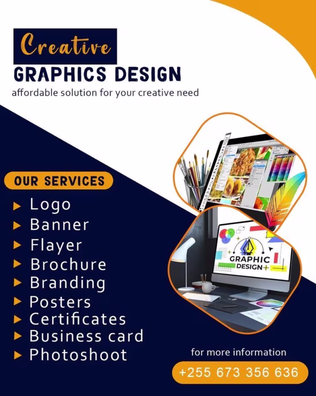 Cover image for Designed a clean and professional