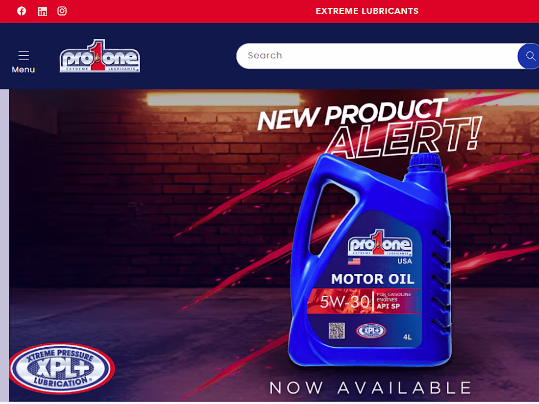 Cover image for Pro1 Lubricants