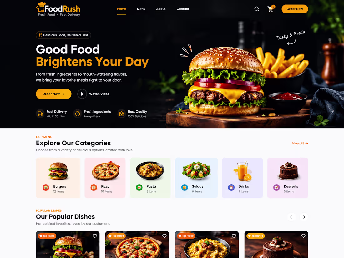 Cover image for Modern Website Design for Businesses & Creators ai agent develop