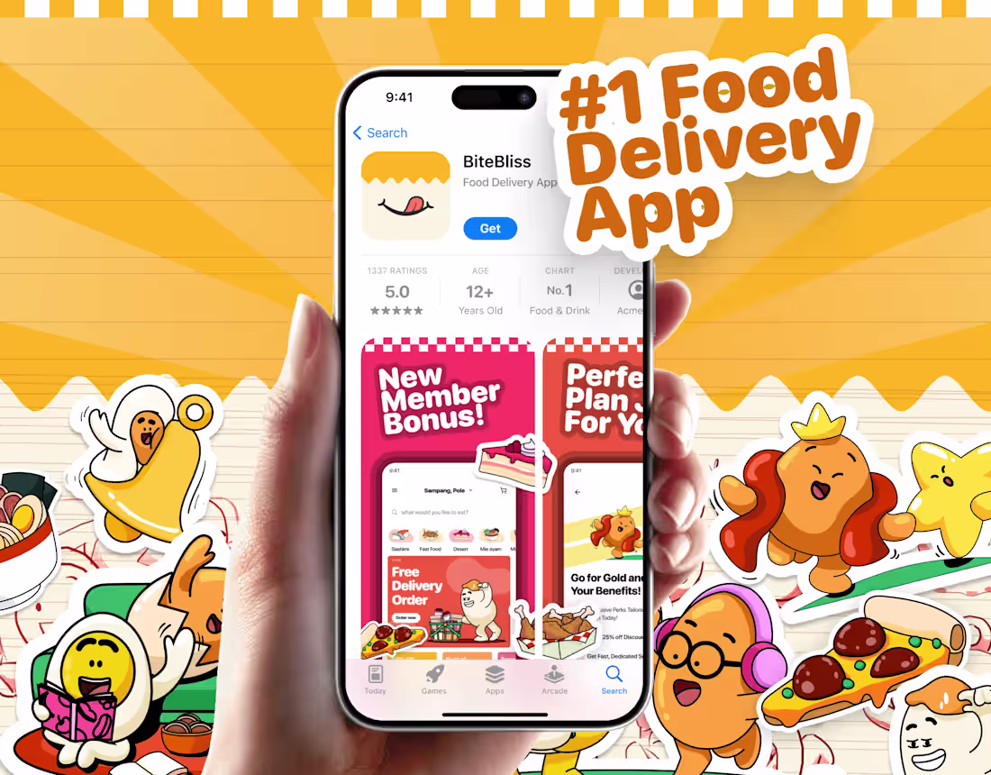 Cover image for BiteBliss - Food Delivery Application