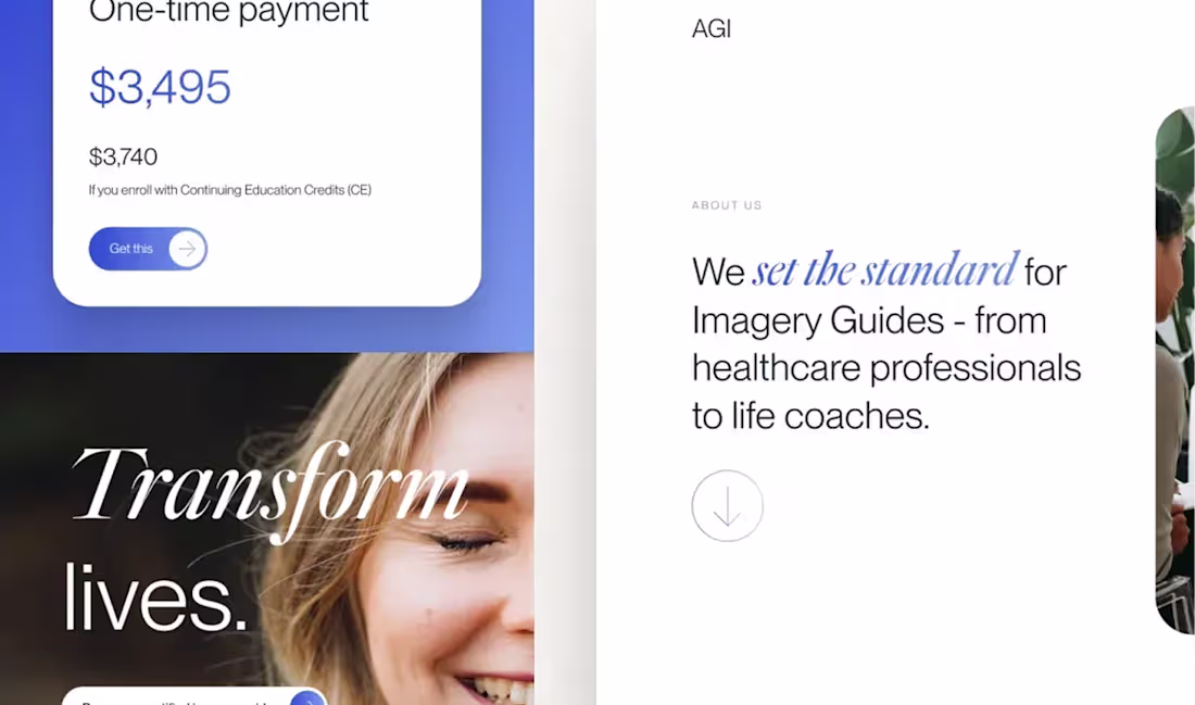 Cover image for Web design and development for