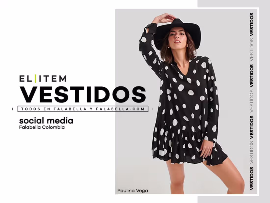 Cover image for VESTIDOS x Falabella - Social media