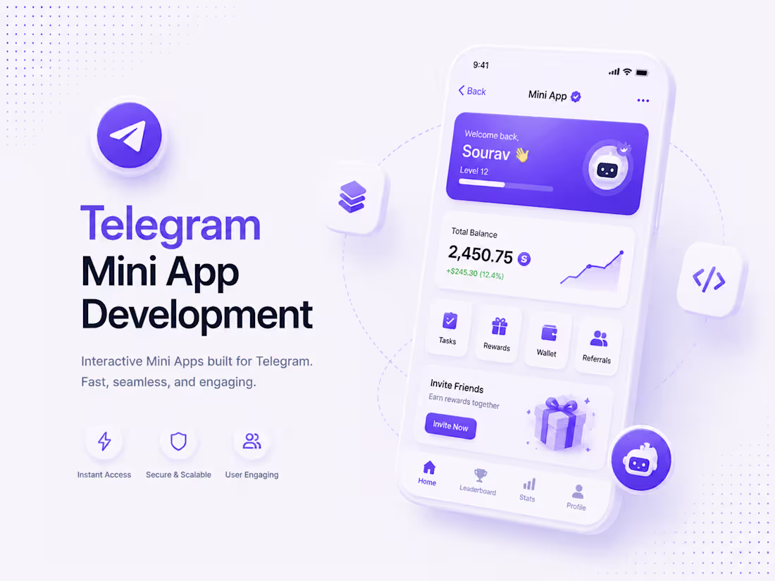 Cover image for Telegram Mini App Development
