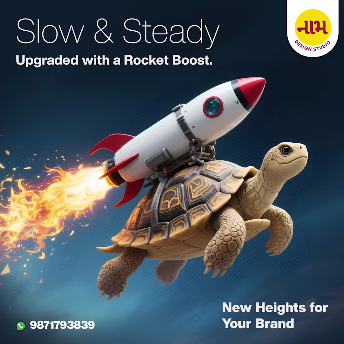 Cover image for Slow & Steady—Upgraded with a Rocket Boost. New Heights for ...