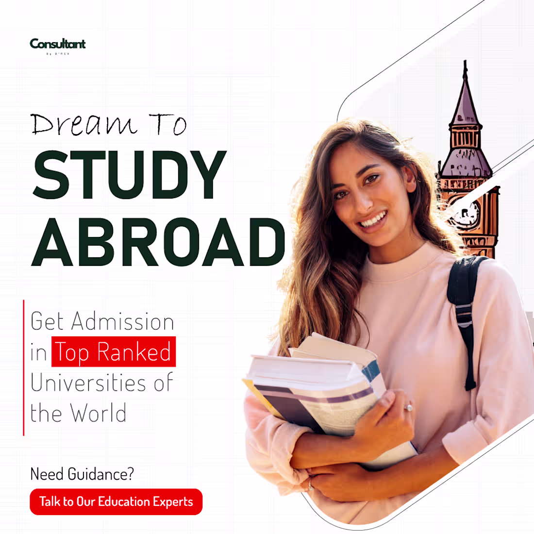 Cover image for STUDY ABROAD CAMPAIGN
A modern social