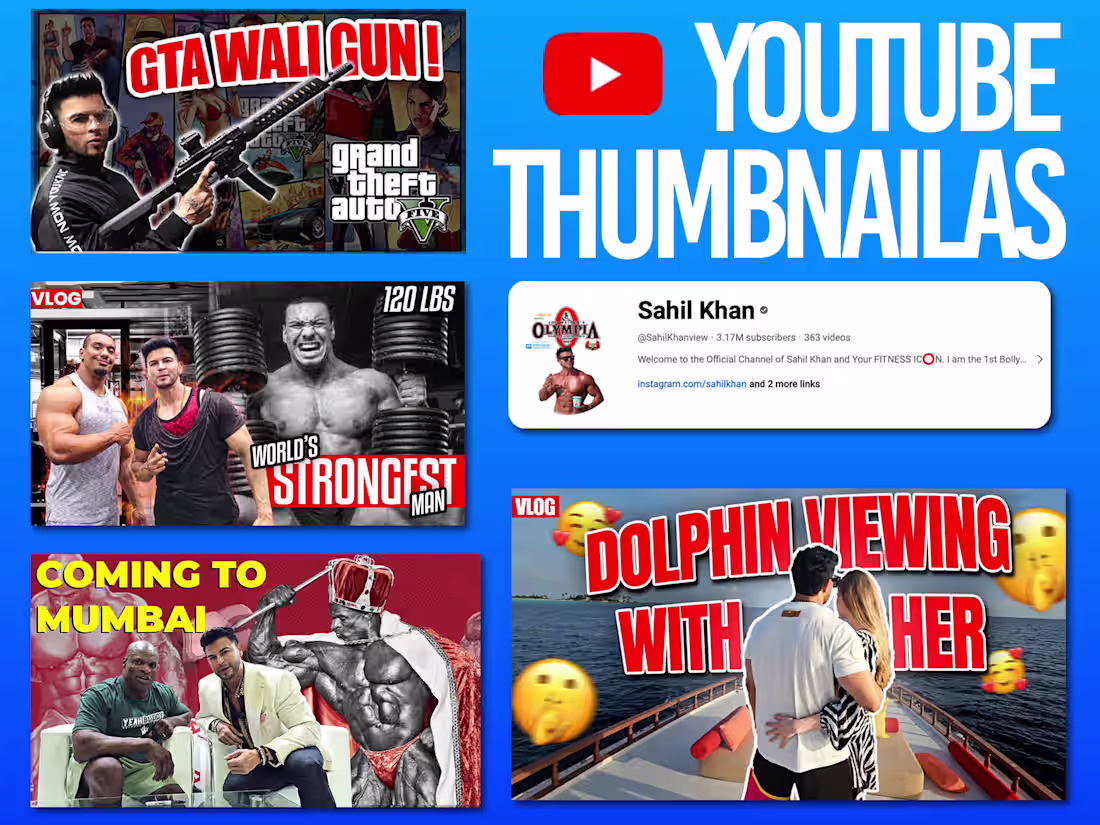 Cover image for Eye-Catching YouTube Thumbnails to Boost Your Views!