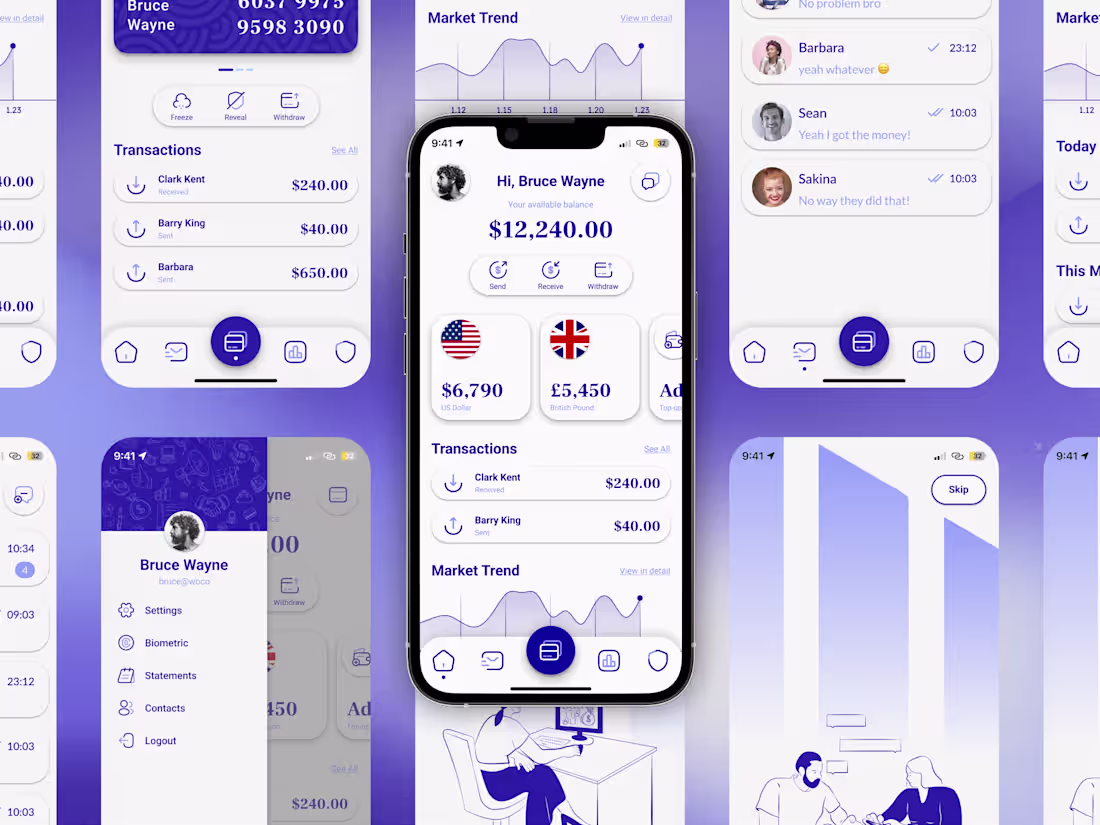 Cover image for Mobile App UI/UX Design