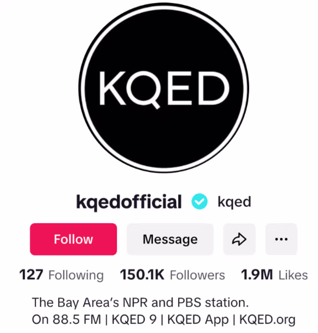 Cover image for Launched KQED’s first TikTok channel, establishing voice and...