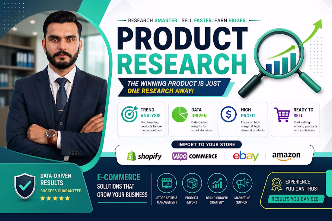 Cover image for 360 E-commerce expert Tiktokshop Ebay