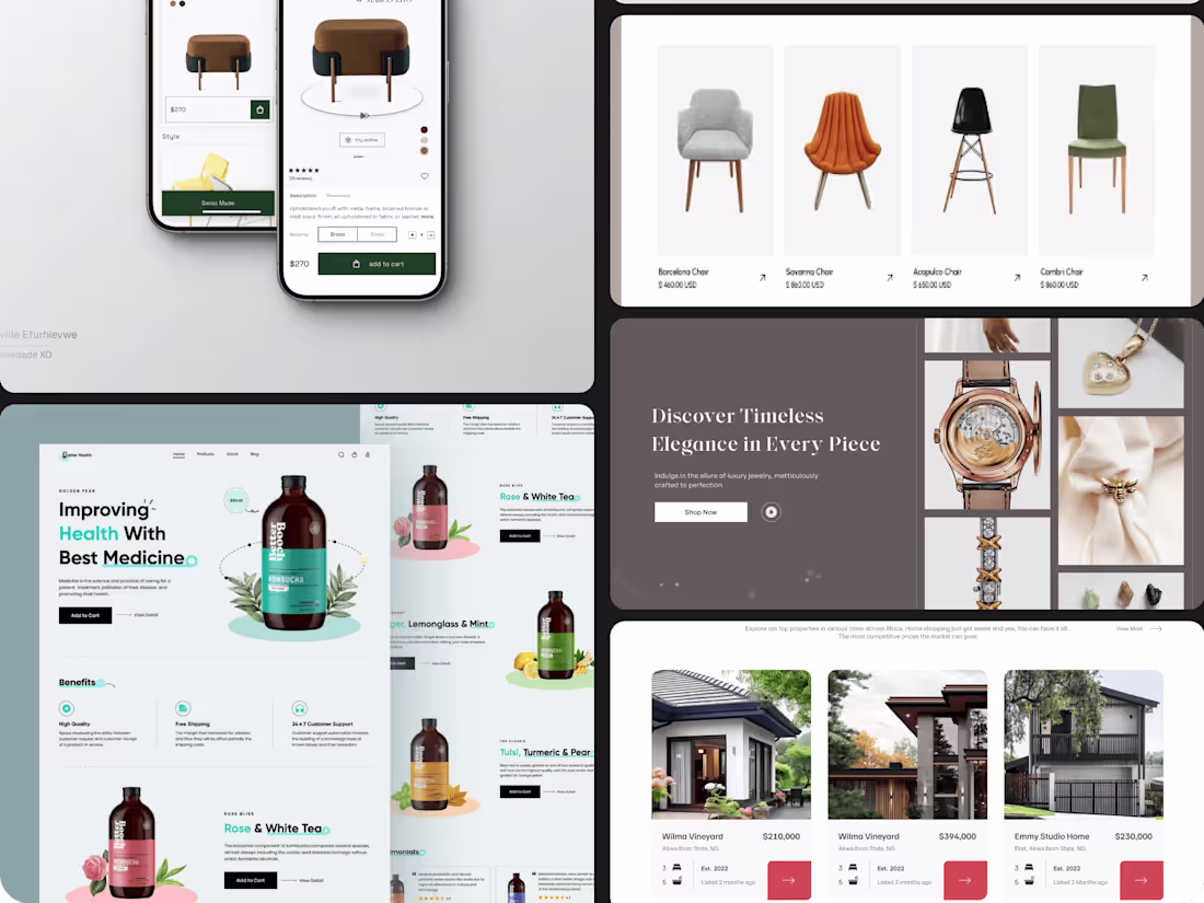 Cover image for I'll deliver a design or redesign of your e-commerce websites.