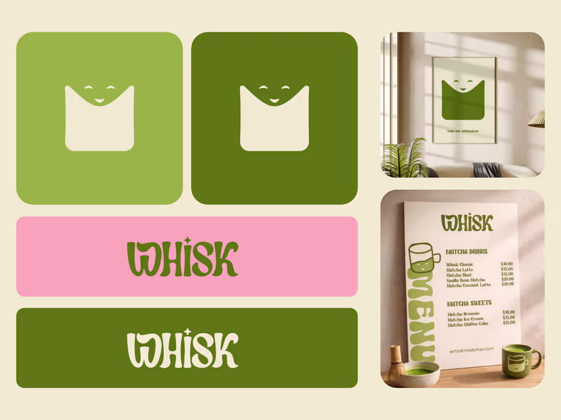 Cover image for WHISK - Logo & Brand Identity Design