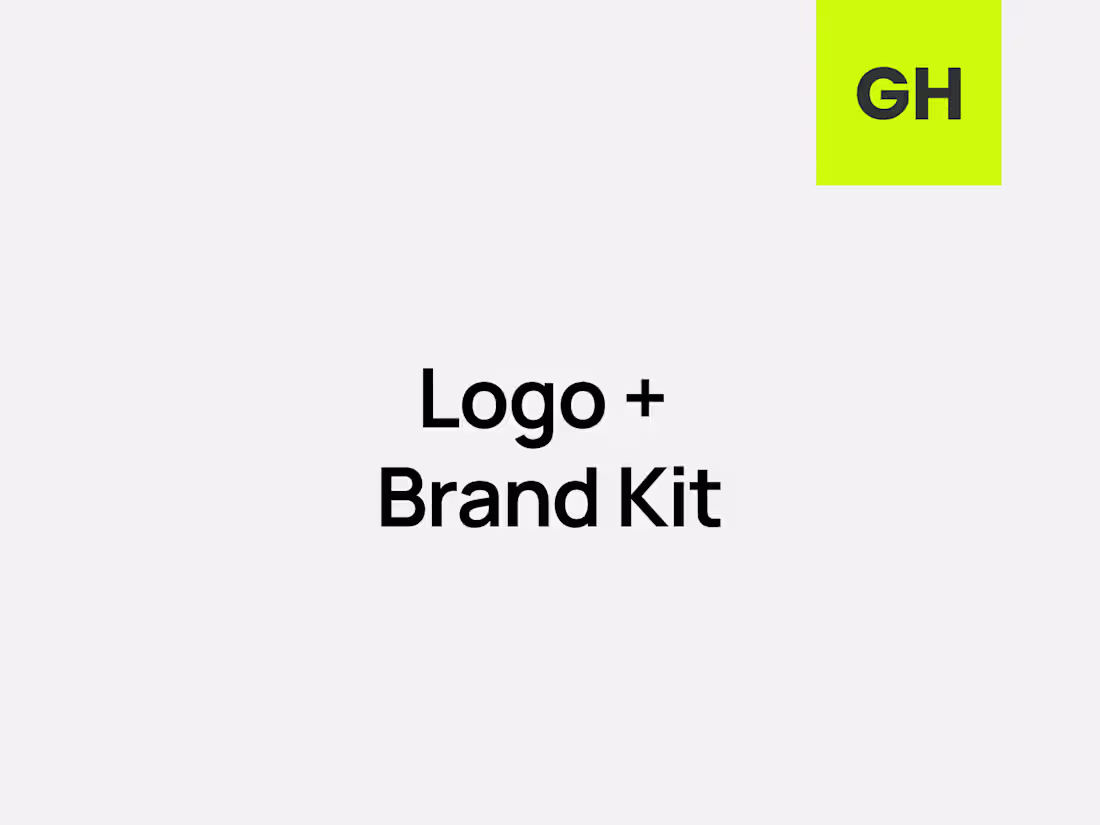 Cover image for Logo Design + Brand Kit