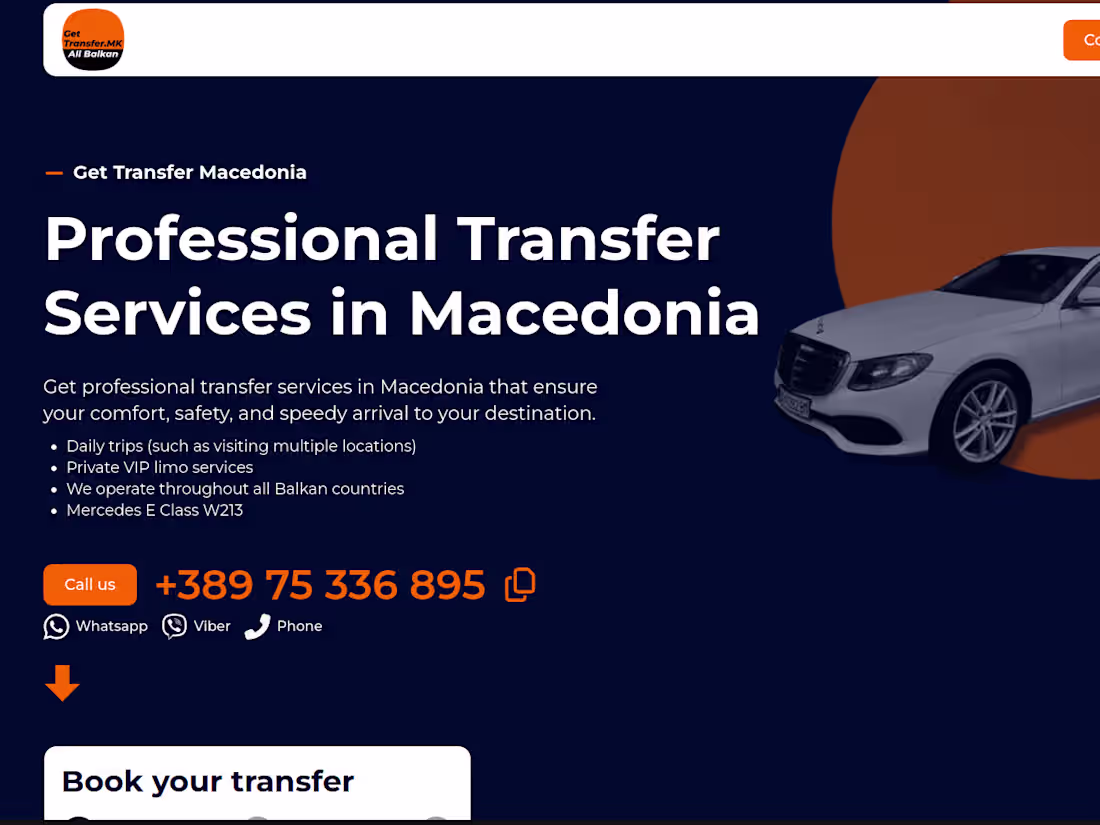 Cover image for Get Transfer Macedonia