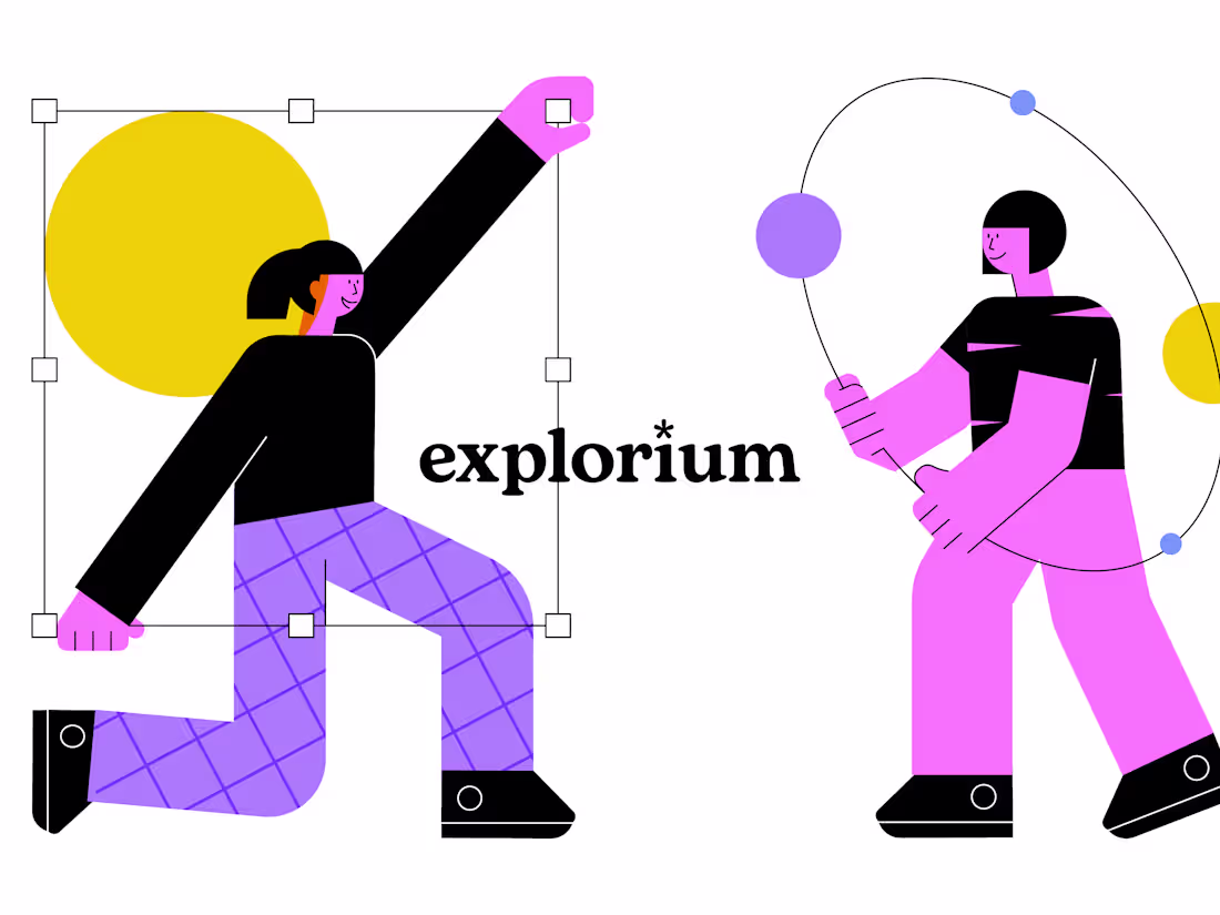 Cover image for Explorium Illustration set