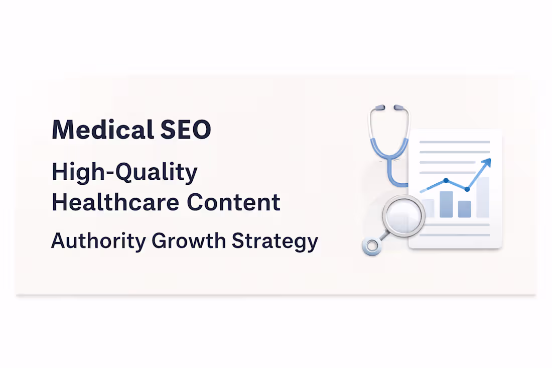 Cover image for Healthcare SEO Specialist | Medical Content Writer | AI (GEO)