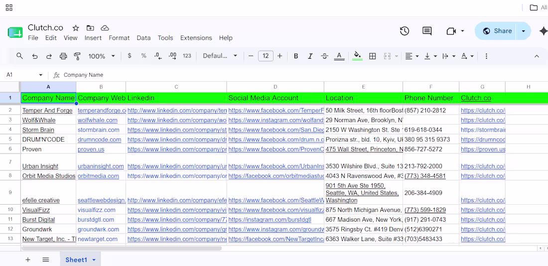 Cover image for I will build targeted B2B lead lists