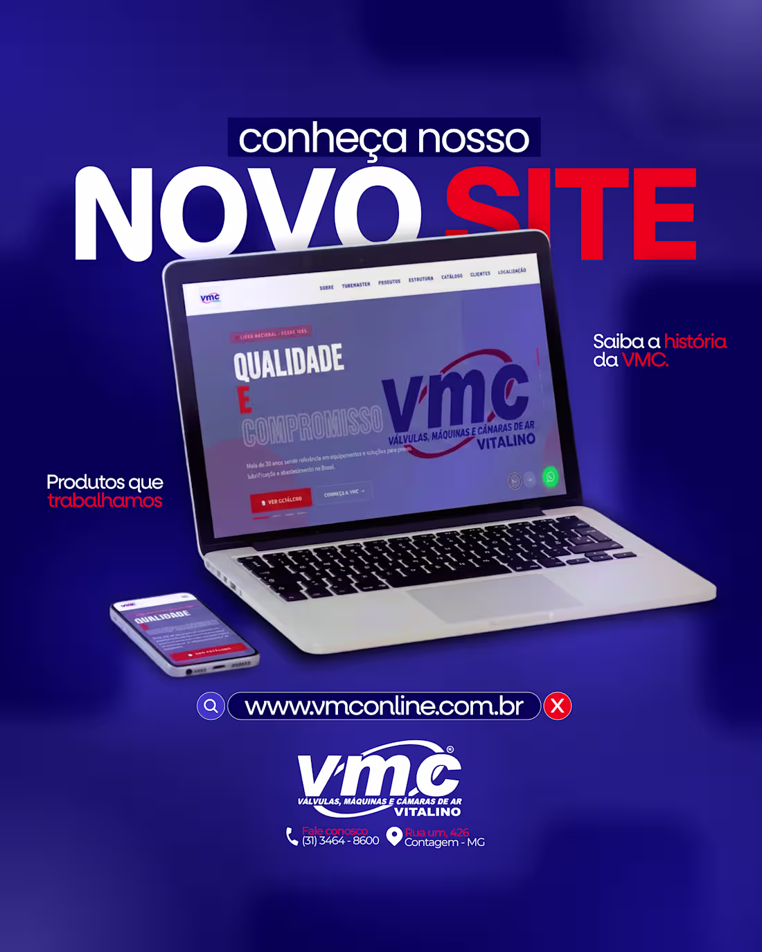Cover image for Website launch campaign created to