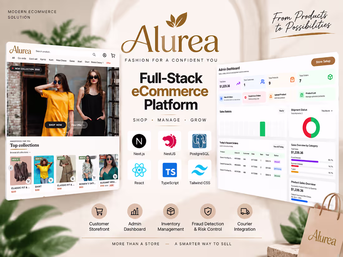 Cover image for Custom Full-Stack E-Commerce Development