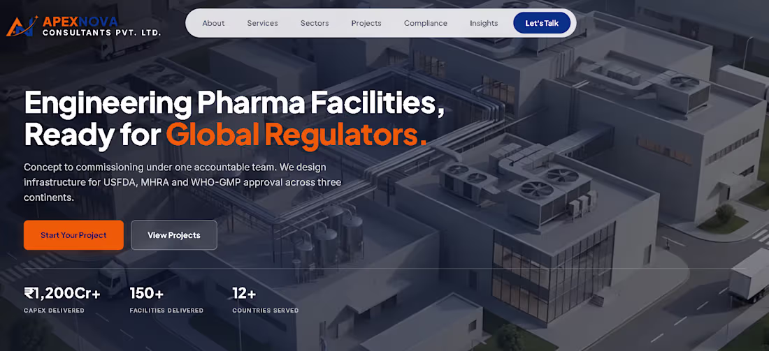 Cover image for Project Title: ApexNova Consultants –