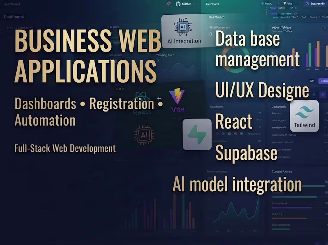Cover image for I Will Build a Complete Business Web Application