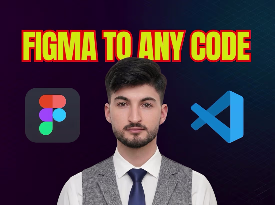 Cover image for Figma/PSD/XD design to Any Code Framework Using AI Agent MCP LLM