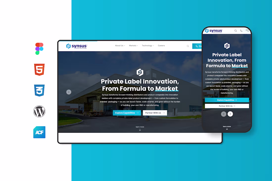 Cover image for Custom WordPress Website Development