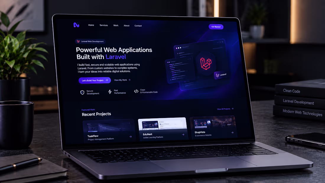 Cover image for Laravel Website Development
