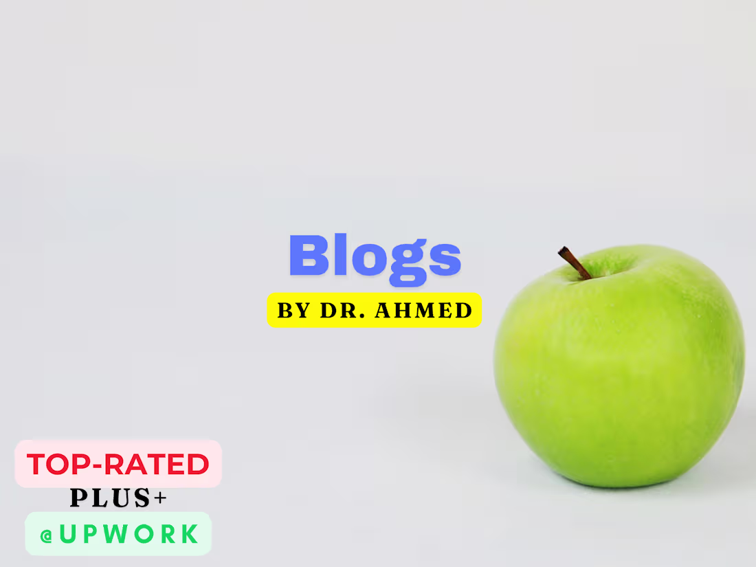 Cover image for Seasoned Creator of Health Blogs & Short Books 