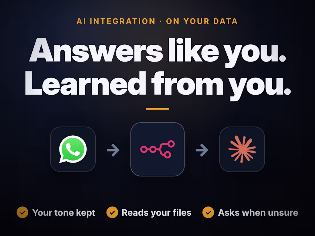 Cover image for AI integration: an assistant on your data