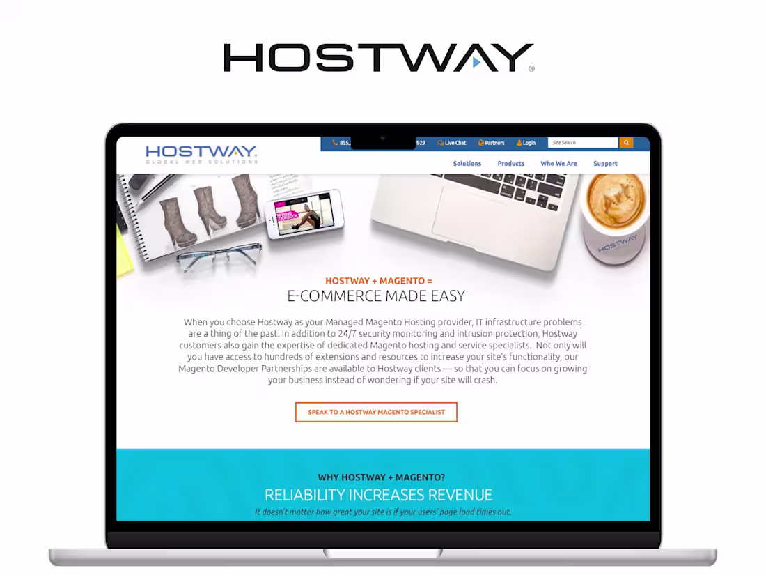 Cover image for Hostway Managed Magento Product Line Launch