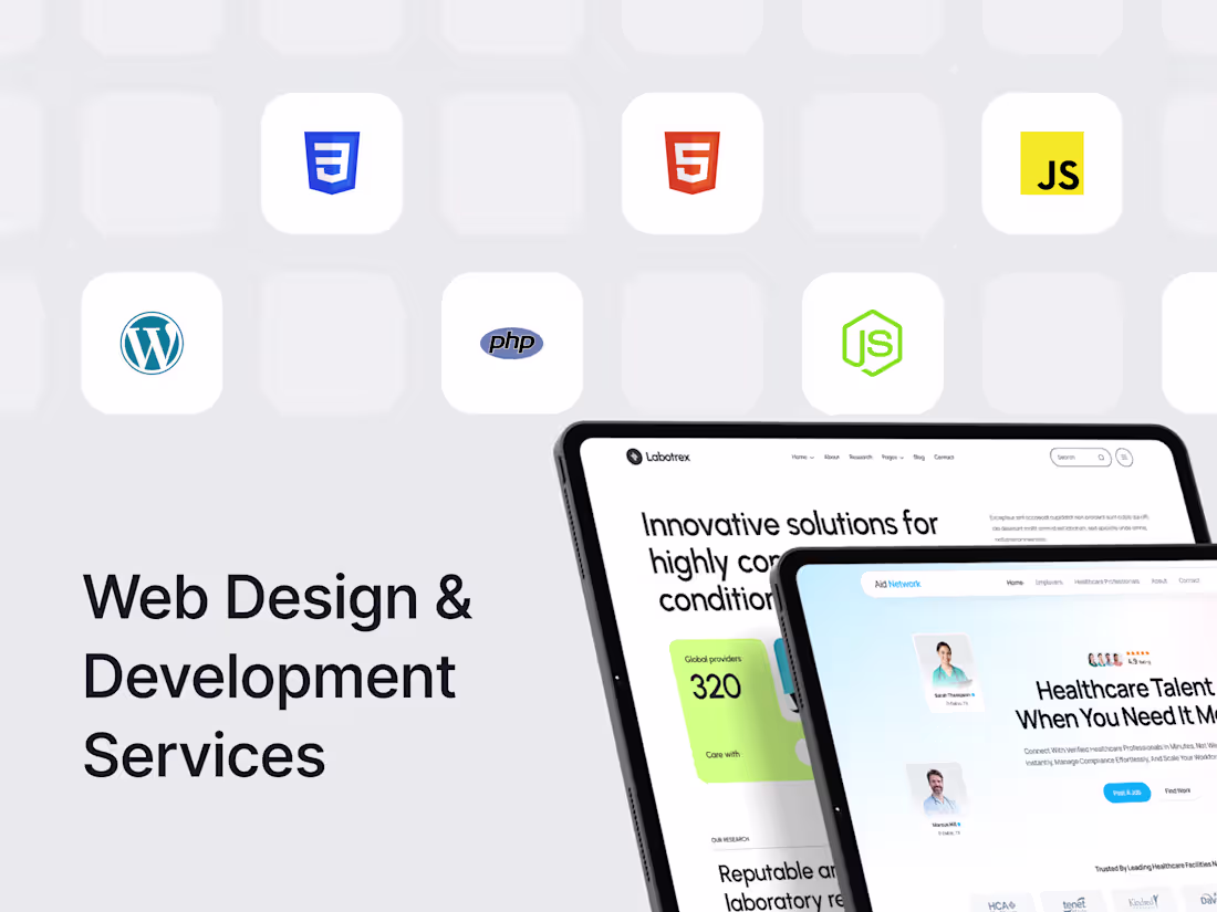 Cover image for Custom Website Design and Development