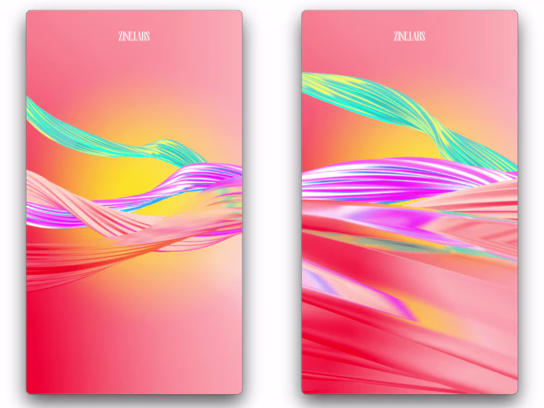 Cover image for Abstract 3D waves 