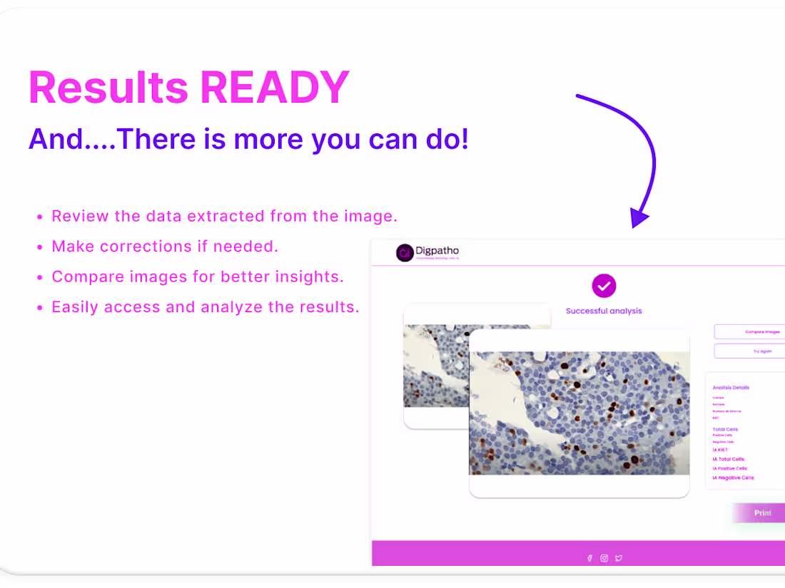 Cover image for Digpatho- Landing Page & Upload Image