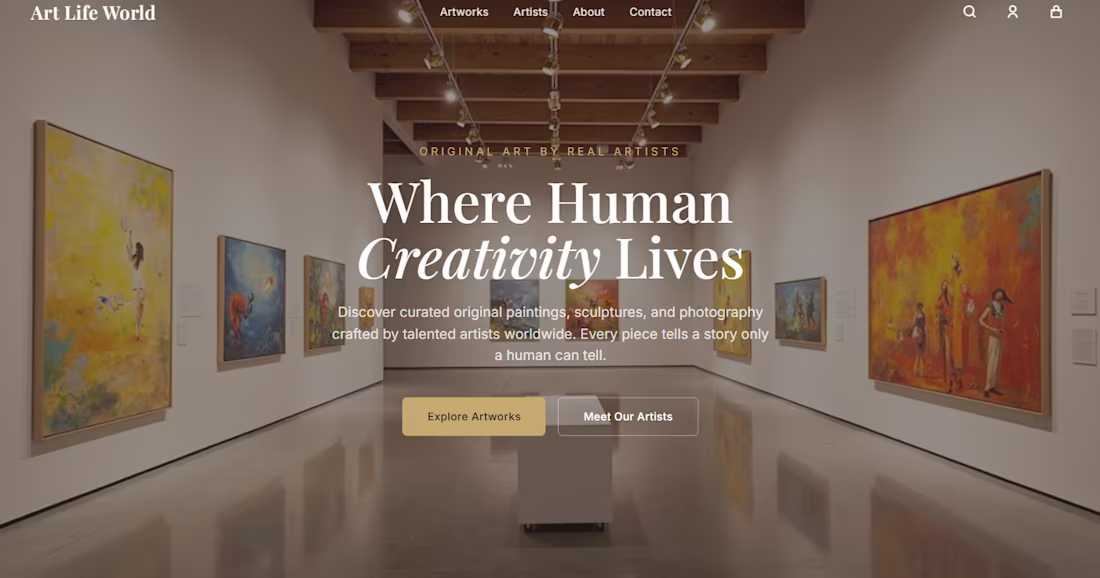 Cover image for Art Life World - Modern