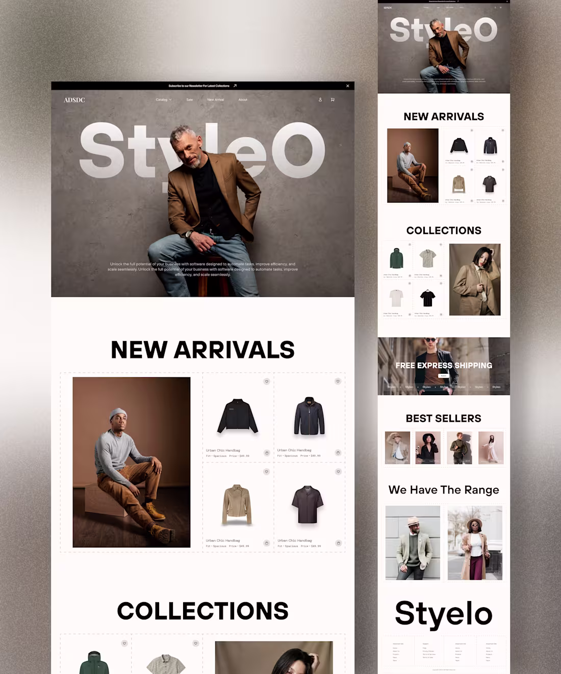 Cover image for Designed this E-commerce clothing Website

How