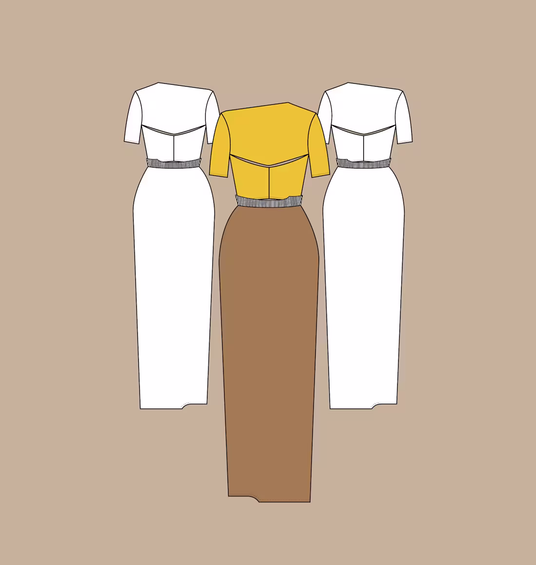 Cover image for Garment Technical Flat Sketches