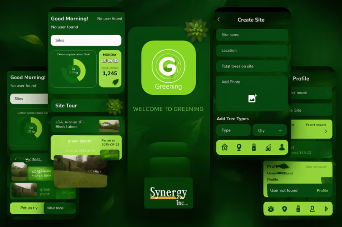 Cover image for Greening is an environmental monitoring