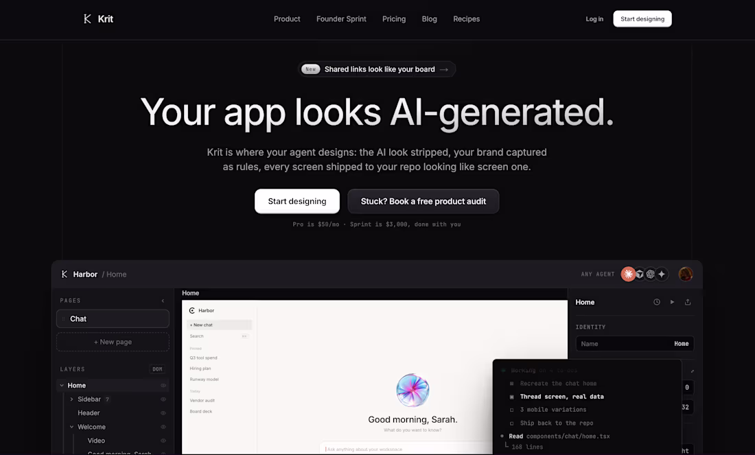 Cover image for AI Product Design & Build Sprint