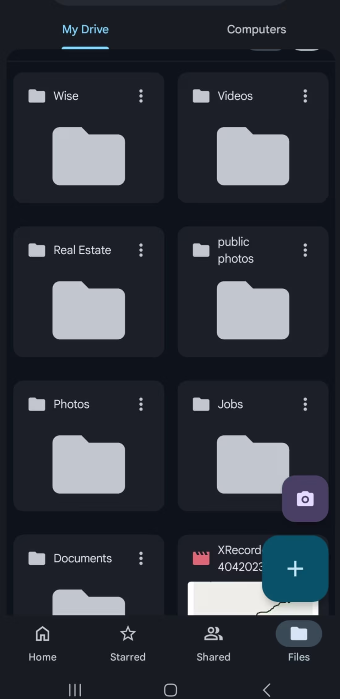 Cover image for A disorganized google drive, before