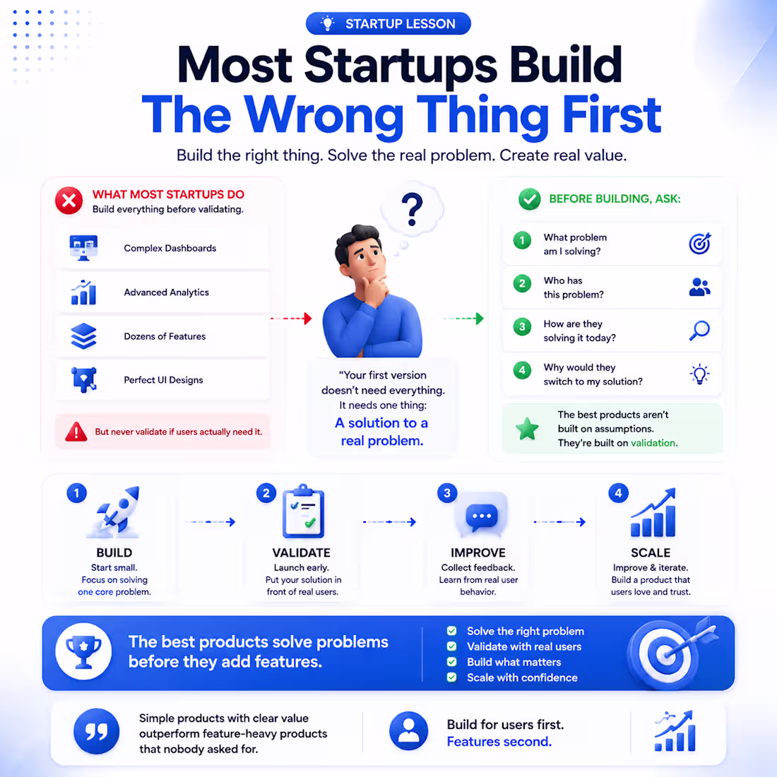 Cover image for 🚀 Most Startups Build The