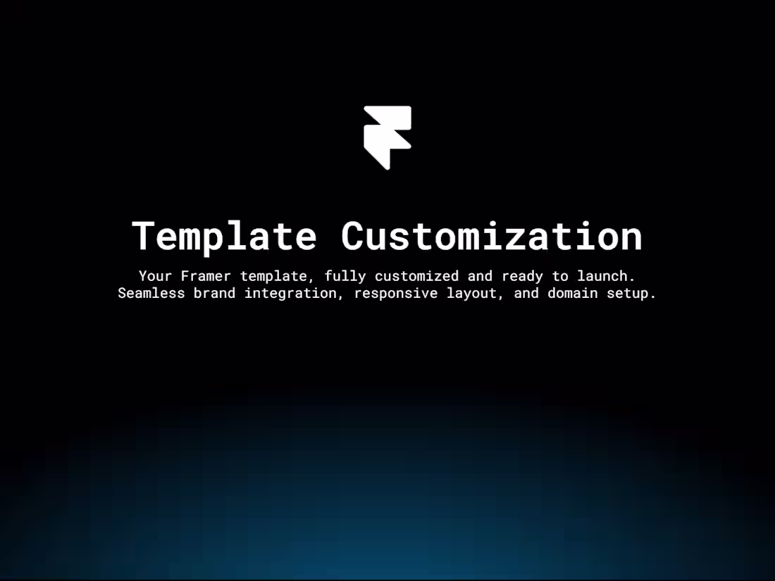 Cover image for Template Customization