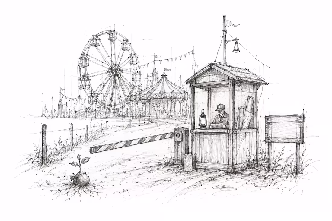 Cover image for The Acorn and the Carnival,
