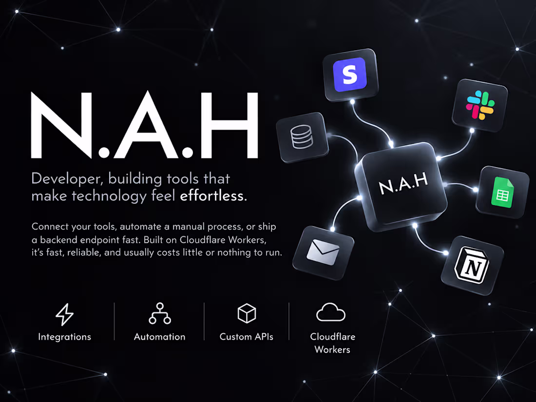 Cover image for API, Integration, or Automation Built on Cloudflare Workers