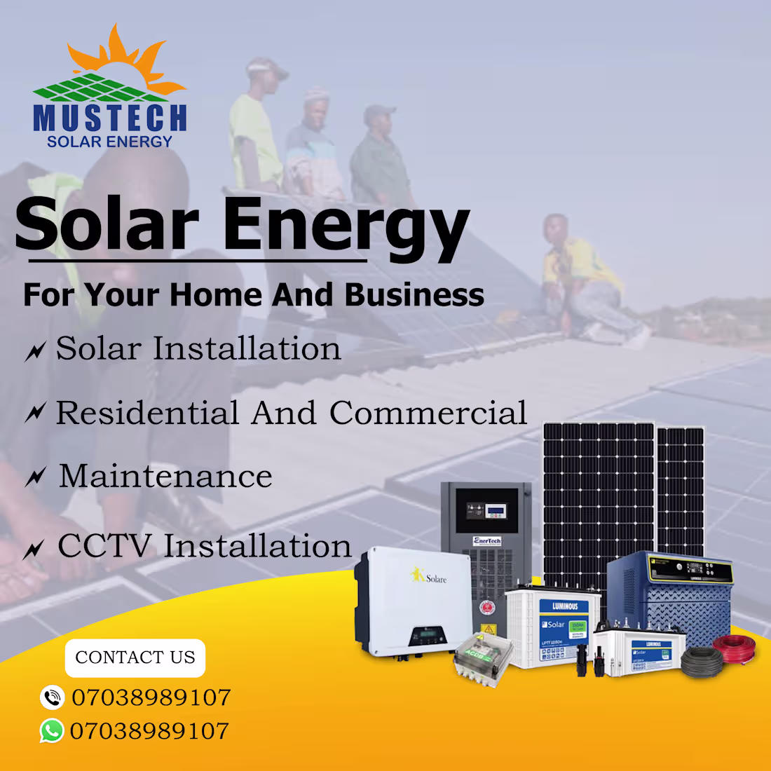 Cover image for Social media post for Mustech 