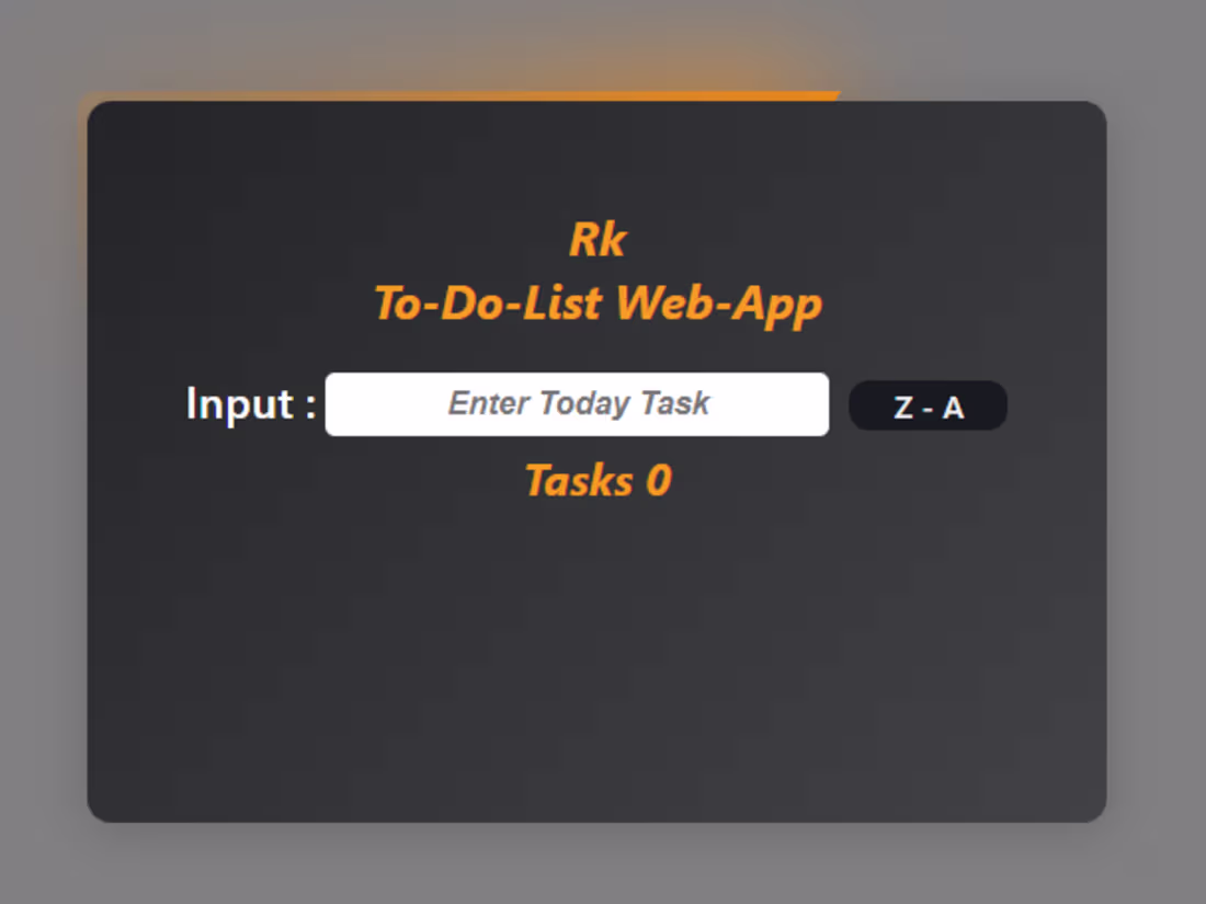 Cover image for To-Do-List App Development