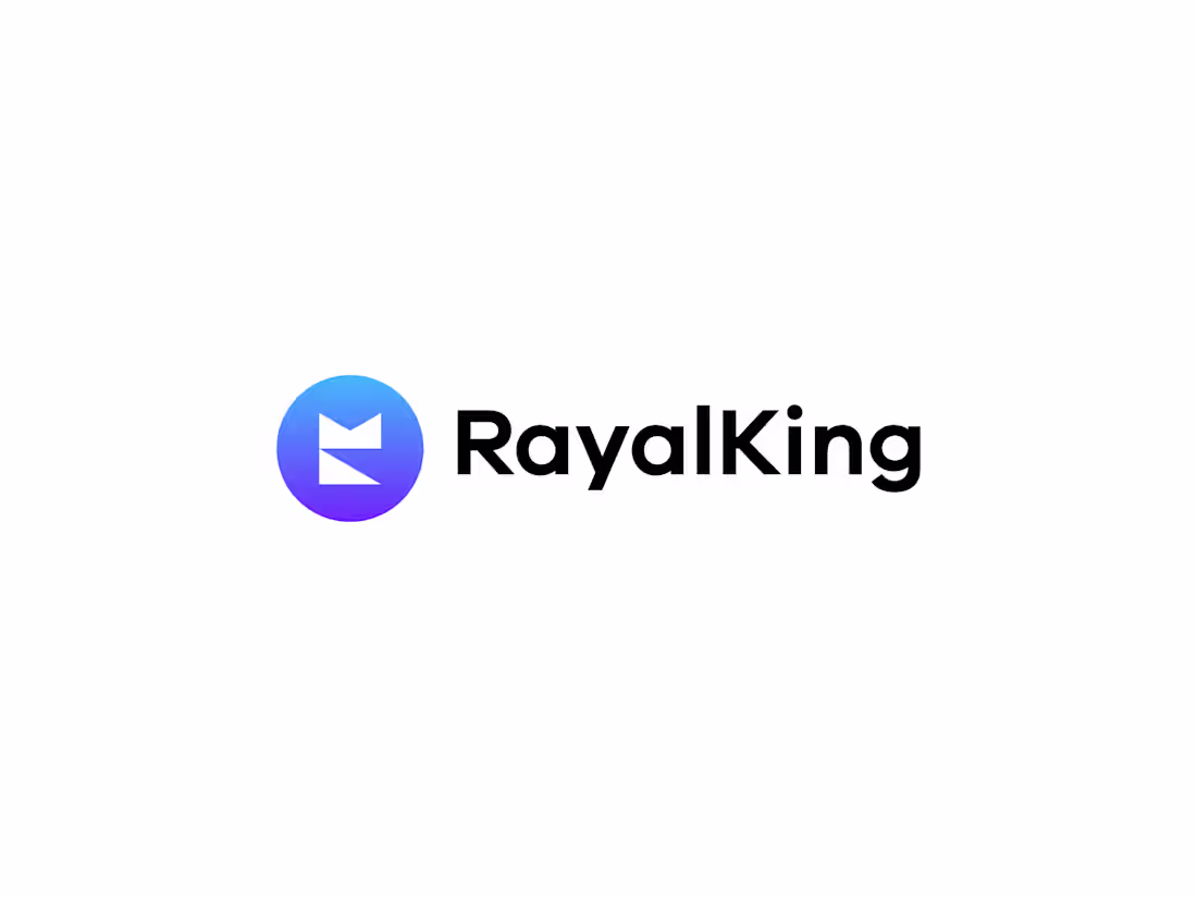 Cover image for RayalKing Logo Design
