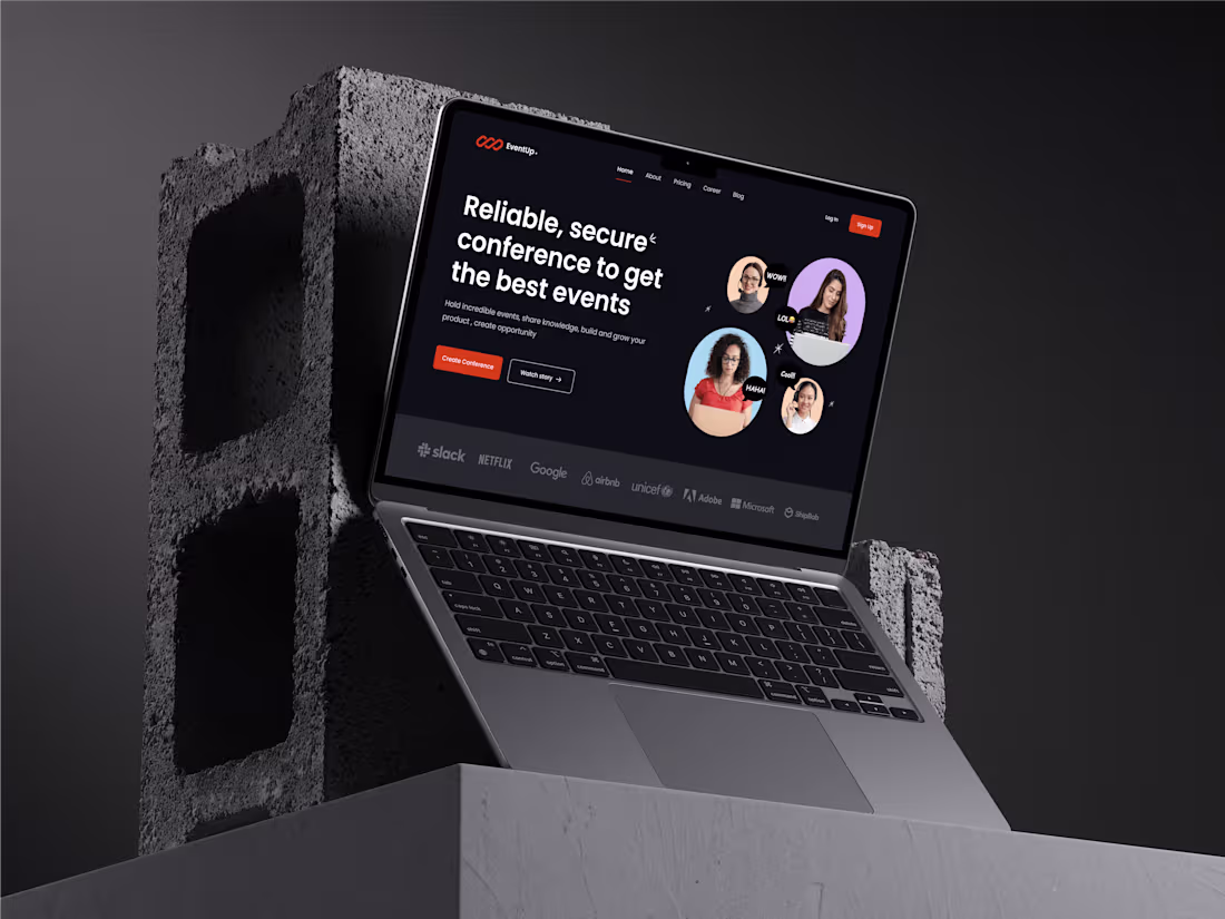Cover image for EventUp - Virtual Conference : Website UIkit