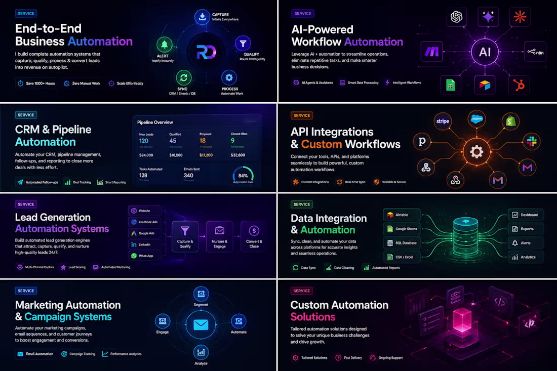 Cover image for Lead Intake Automation Setup