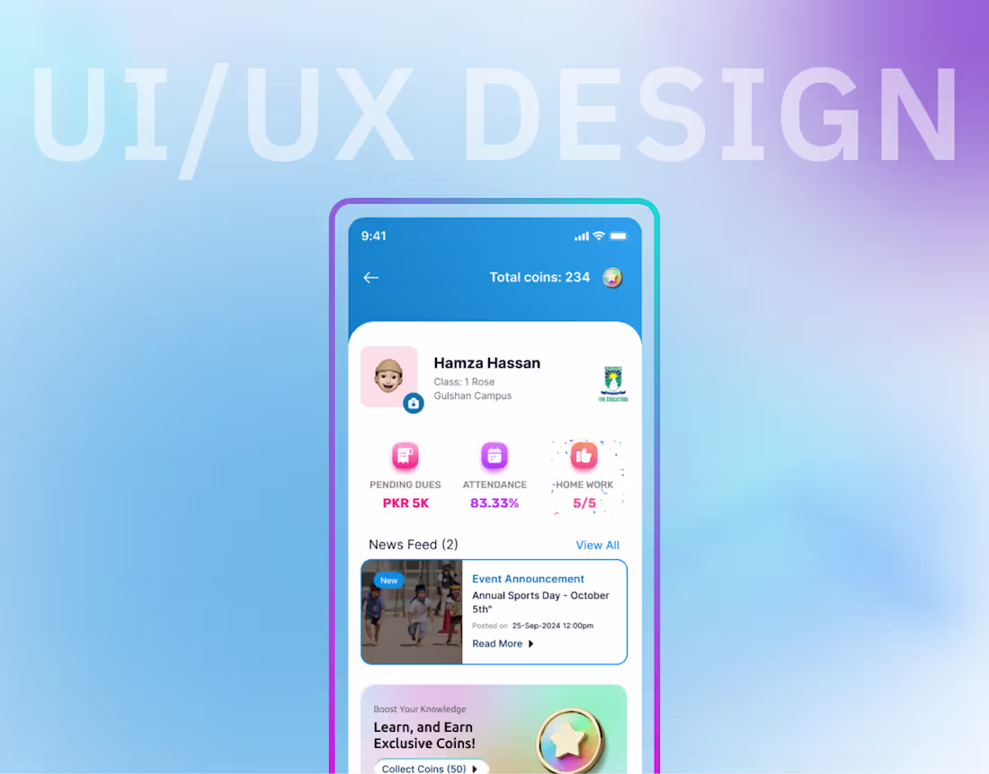 Cover image for Mobile App UI/UX Design for Startups & Tech Products