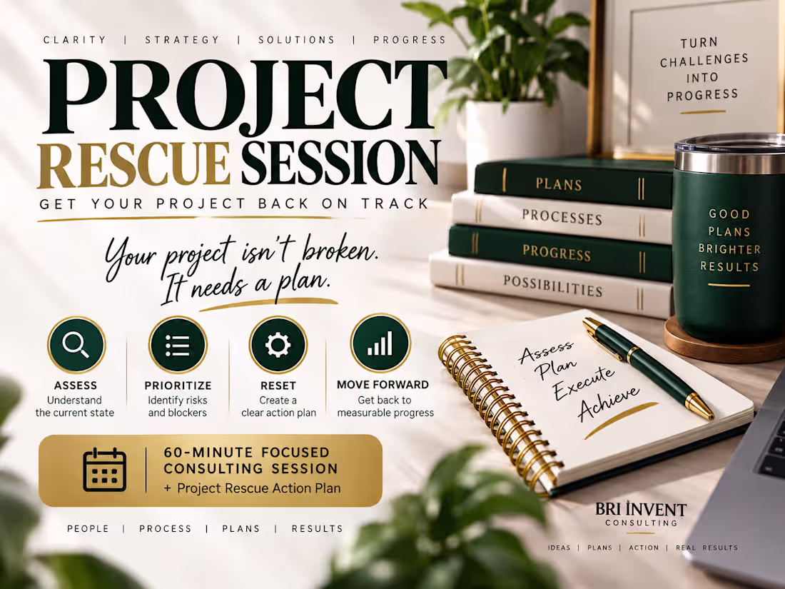 Cover image for Project Rescue Session | Get Back on Track